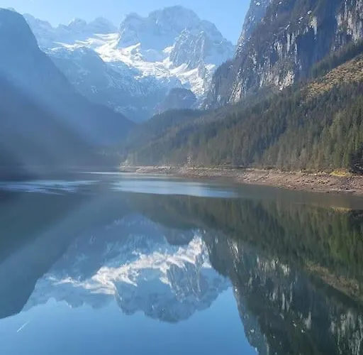 شقة Haus Im Gruenen غوساو